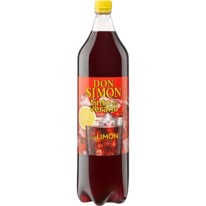 Tinto de Verano Don Simon Limón Sin Alcohol 1,5 litros, pack de 6