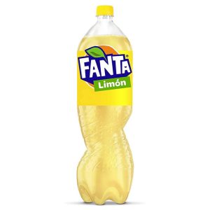 Fanta Limón 2 litros Pet, caja de 6