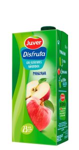 Zumo Disfruta Manzana brick 1 litro, caja de 12 Zumo Disfruta Manzana brick 1 litro, caja de 12