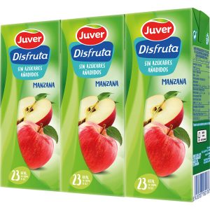 Suc Disfruta Poma Mini Brick 20 cl., caixa de 30