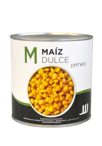 Maíz dulce JJJ en lata de 3 kg.