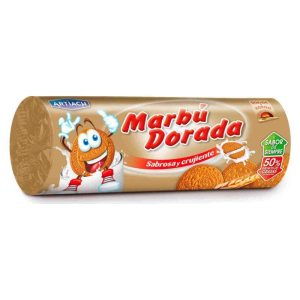 Galletas María Dorada Marbú 200 gr., caja de 12