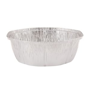 Bandeja Aluminio Pollo Ovalada, 100 unitats