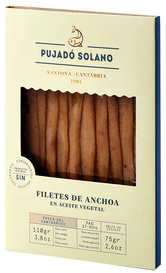 Anchoas Pujadó Solano, filetes 350 gr.