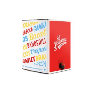 Vermut El Bandarra Blanc Bag In Box 15 Litres