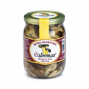 Bolets barreja Gabemar, pot de vidre 400 gr.