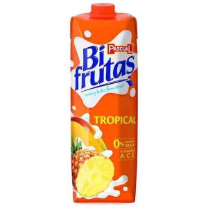Zumo Pascual Funciona Tropical Brick 1 litro, caja de 6 Zumo Pascual Funciona Tropical Brick 1 litro, caja de 6