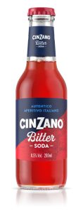 Bitter Cinzano Soda 20 cl., envàs Sense Retorn, caixa de 24 ampolles