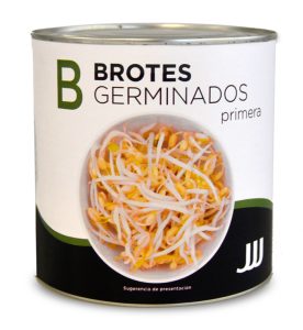 Brotes de Soja JJJ, lata 3 kg.