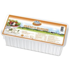 Queso Burgo Fresco, barra 1 kg.
