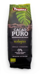 Cacao en Polvo Puro Torras, 150 gr.