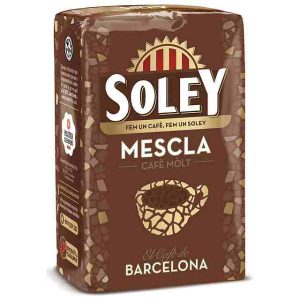 Café Soley Molido Mezcla 250 gr., caja de 12 unidades