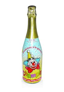 Champín Infantil Sin Alcohol, 75 cl.