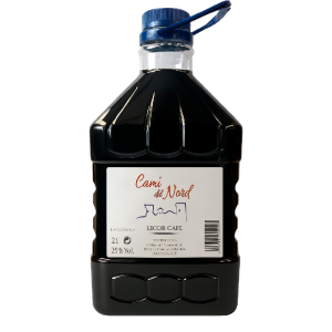 Licor de Cafè Camí del Nord, garrafa de 3 litres