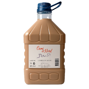 Crema d'Orujo Camí del Nord, garrafa de 3 litres