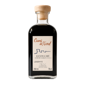 Licor de Cafè Camí del Nord, Frasca de 70 cl.