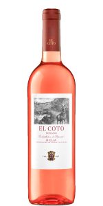 Vino rosado El Coto Rioja 75 cl.