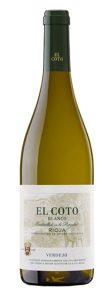 Vino Blanco Verdejo El Coto, 75 cl.