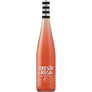 Vino rosado con aguja Cresta Rosa, 75 cl.