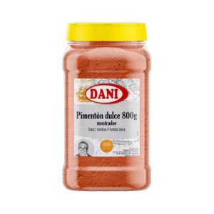 Pimentón Rojo dulce Dani, 800 gr.