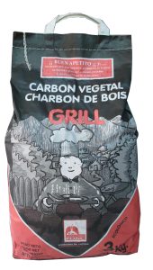 Carbón Alzina, 6 bolsas de 3 kg.