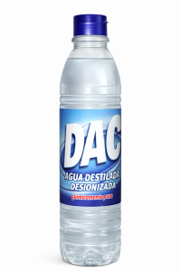 Aigua Destil·lada Dac 1 litre, caixa de 15