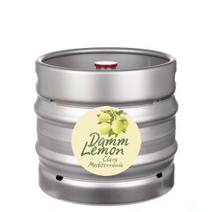 Cerveza Barril Damm Lemon, 30 litros