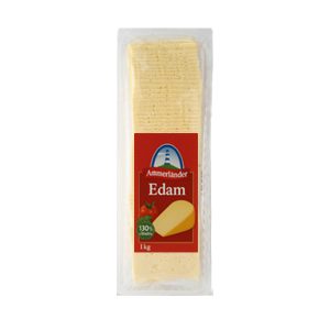 Queso Edam en lonchas Alda, bandeja 1 kg.