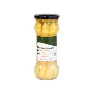 Espárragos JJJ 6/8 piezas, tarro de cristal 370 gr. Espárragos JJJ 6/8 piezas, tarro de cristal 370 gr.