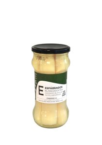 Espárragos JJJ Extra 5/8 piezas, tarro cristal 580 gr. Espárragos JJJ Extra 5/8 piezas, tarro cristal 580 gr.