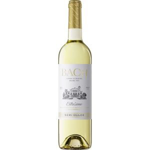 Vino blanco Bach Semi Extrísimo 3/8, 375 ml.