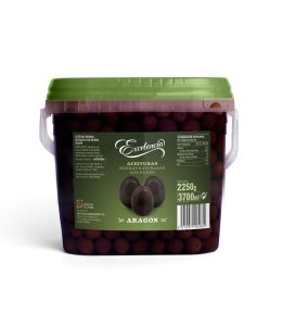 Olives Negres d'Aragó Excelencia, galleda de 2,25 kg.
