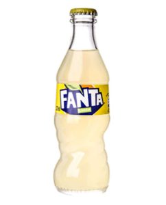 Fanta Limón 237 ml. Cristal Envase Recuperable, caja de 24