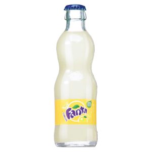 Fanta de Limón 200 ml., envase cristal Sin Retorno, pack de 24