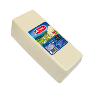 Queso barra Semi curado Albéniz (a peso, aprox. 3 kg.)