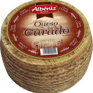 Queso de Oveja Curado Albéniz, 3 kg. aprox. (pieza entera a peso)