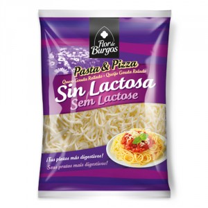 Queso Rallado para Pizza Sin Lactoa 150 Gr