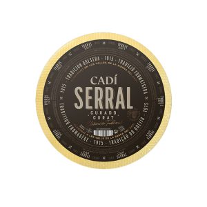 Queso Cadi Serral curado, 3 kg. aprox (pieza entera a pes)