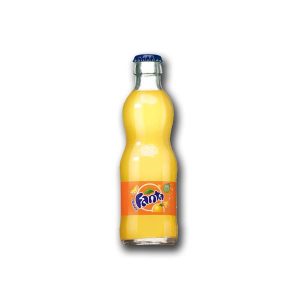 Fanta Naranja 200 ml. envase Cristal Sin Retorno, pack de 24