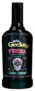 Licor de Crema de Tequila amb Maduixa Gecko, 70 cl.