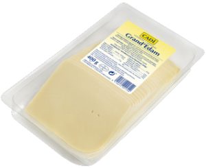 Queso Gran Edam Lonchas, 400 gr.