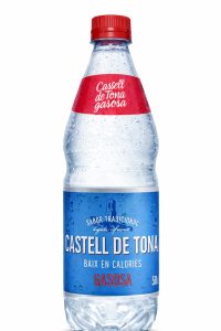 Gasosa Castell de Tona 1/2 litre Vidre Envàs Recuperable, caixa de 20