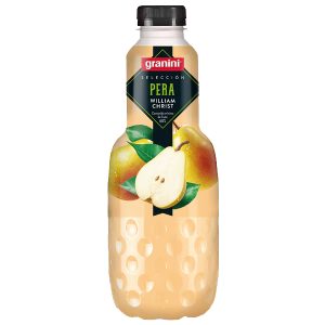 Zumo Granini Pera 1 litro Pet, caja de 6