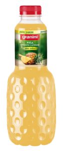 Zumo Granini Piña 1 litro Pet, caja de 6