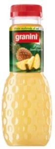 Zumo Granini Piña 33 cl. Pet, caja de 12