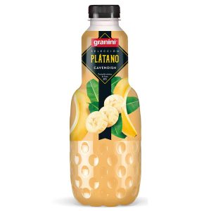 Zumo Granini Plátano 1 litro Pet, caja de 6