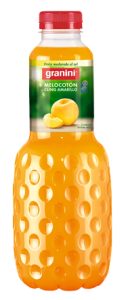 Zumo Granini Melocotón 1 litro Pet, caja de 6