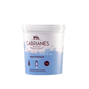 Yogur Cabrianes Artesanal Natural, 1 kg.