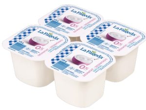 Yogur La Fageda d'en Jordà Desnatado Natural 125 gr, caja de 24