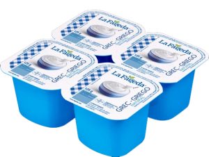 Yogur "Griego" Natural La Fageda 125 gr, caja de 24 unidades